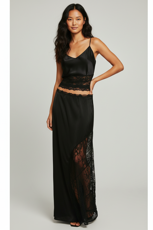 Jupe Longue Bohème Asymétrique