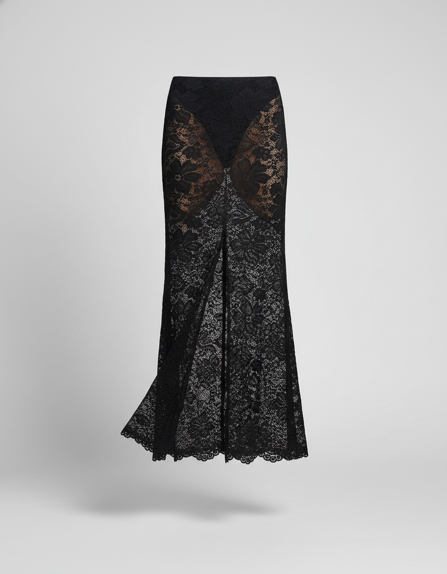 Jupe Longue Serrée Taille