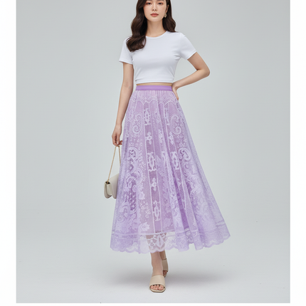 Collection image for: Jupe Longue Violette