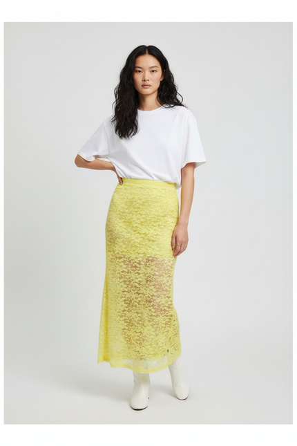 Jupe Longue Texturée