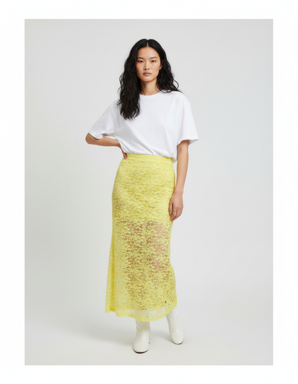 Jupe Longue Texturée