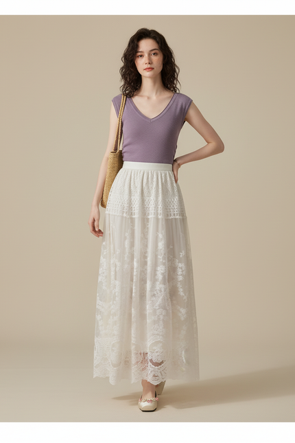 Jupe Longue Boheme Chic Mariage