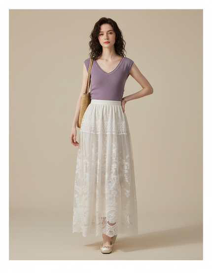 Jupe Longue Boheme Chic Mariage