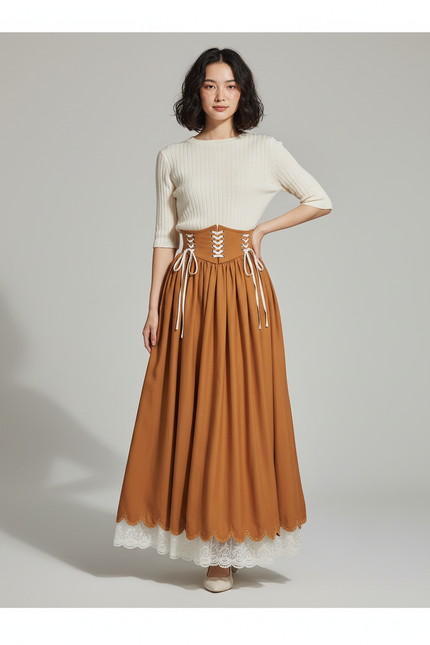 Jupe Longue Style Country