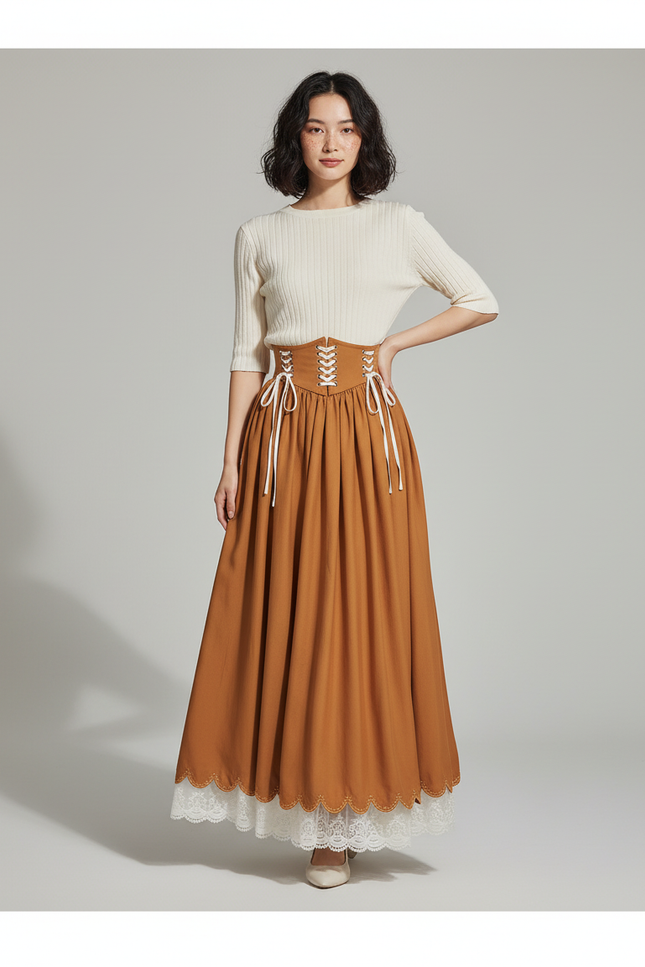 Jupe Longue Style Country