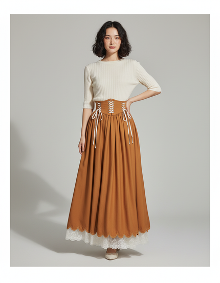 Jupe Longue Style Country