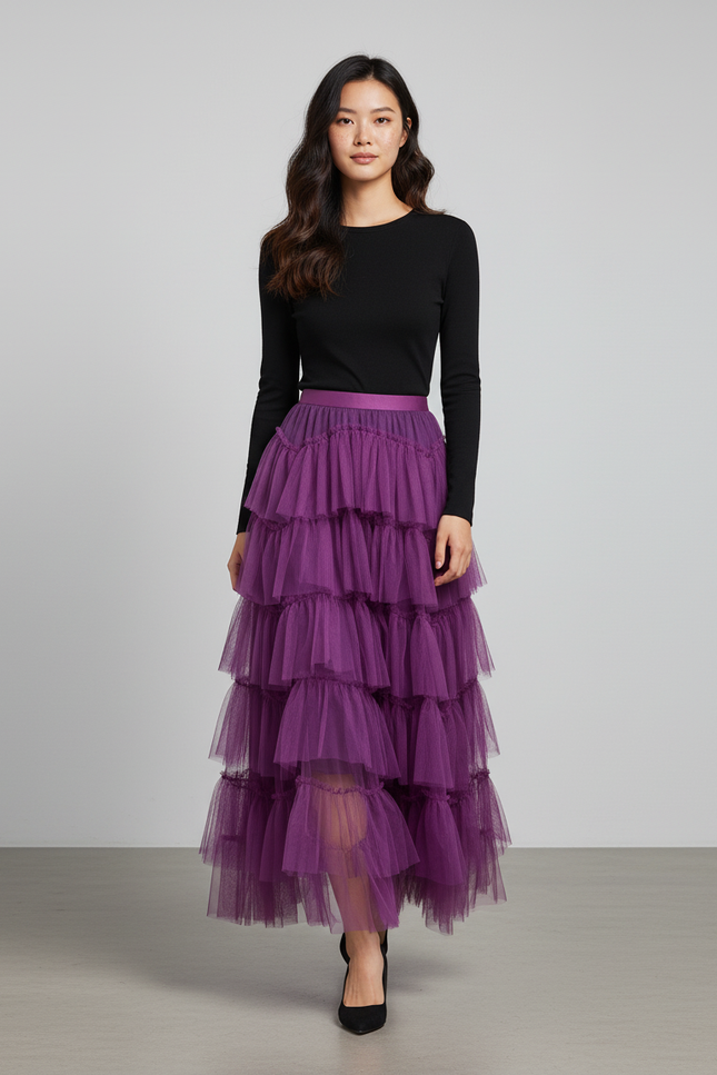 Jupe Longue Temoin Mariage