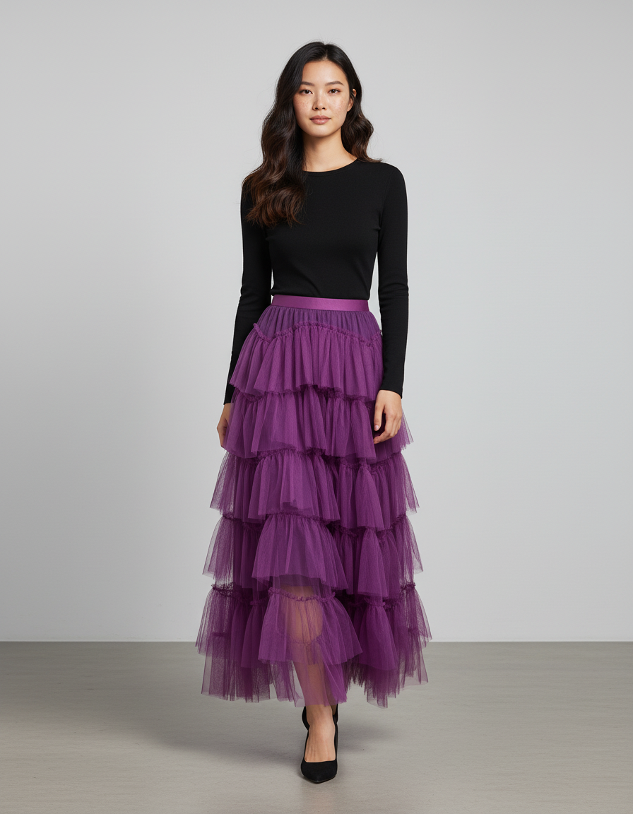 Jupe Longue Temoin Mariage