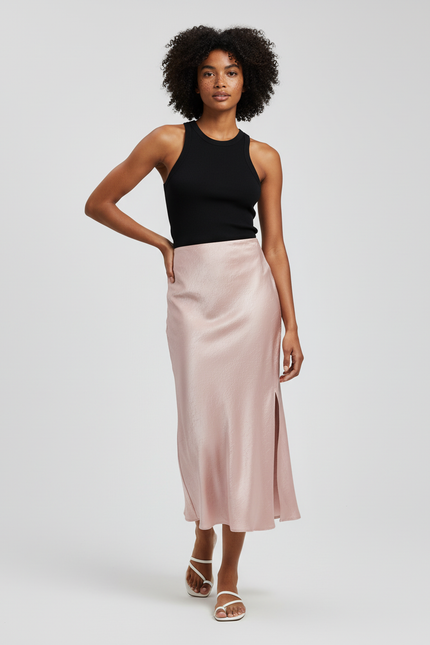 Jupe Longue Saumon