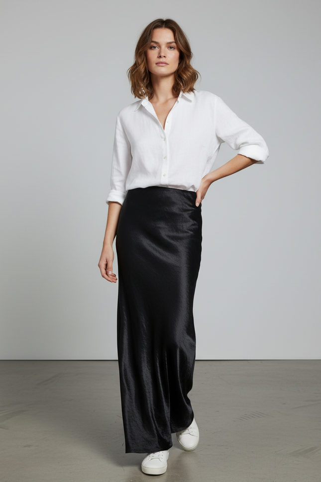 Jupe Tube Longue Noire