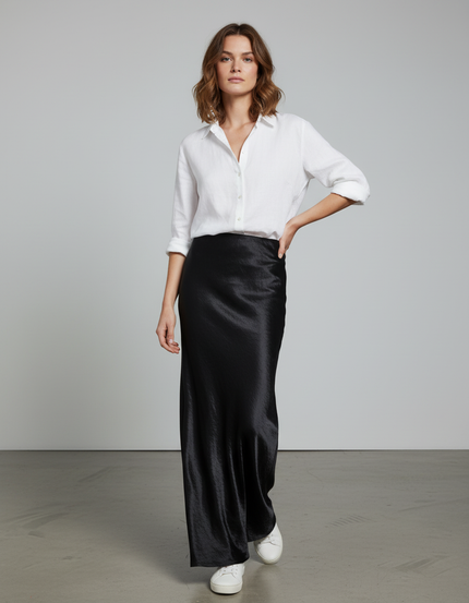 Jupe Tube Longue Noire