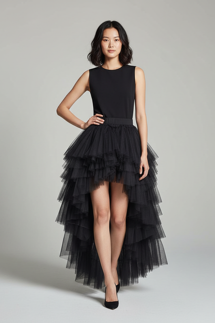 Jupe Tulle Courte Devant Longue Derriere
