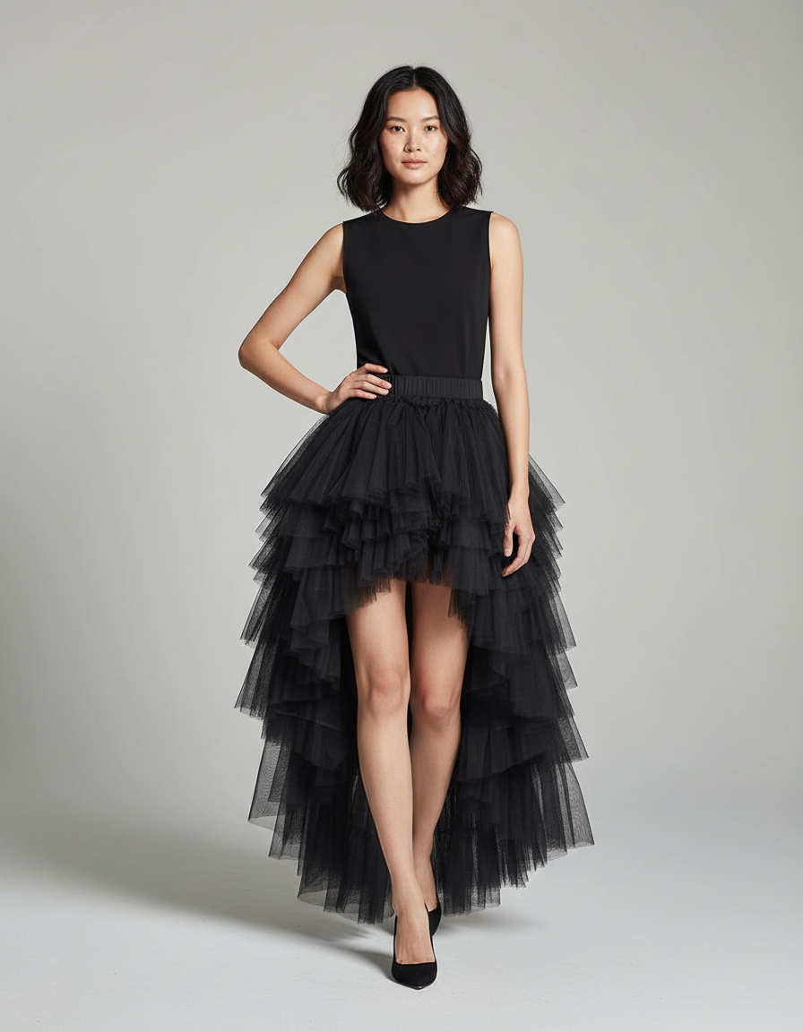 Jupe Tulle Courte Devant Longue Derriere