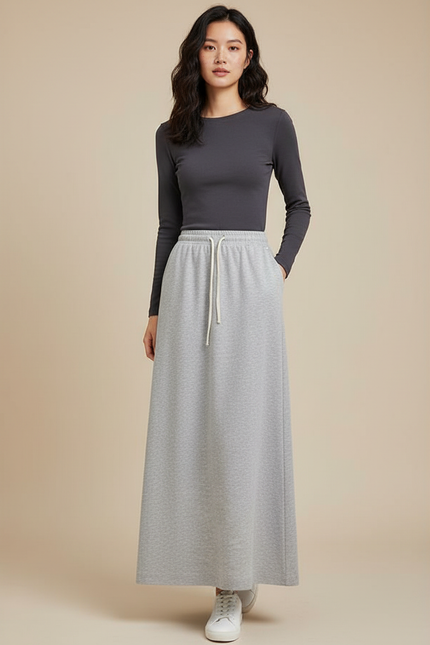Jupe Longue Sweat