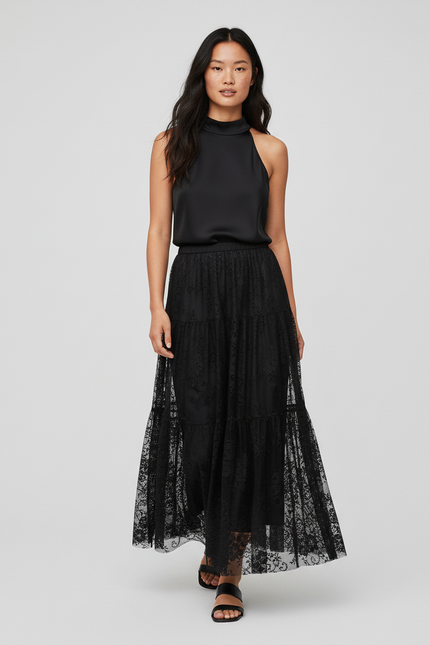 Jupe Longue Noire Gitane