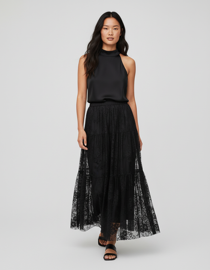 Jupe Longue Noire Gitane