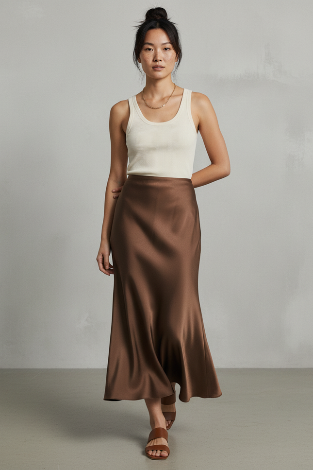 Jupe Longue Mi Saison