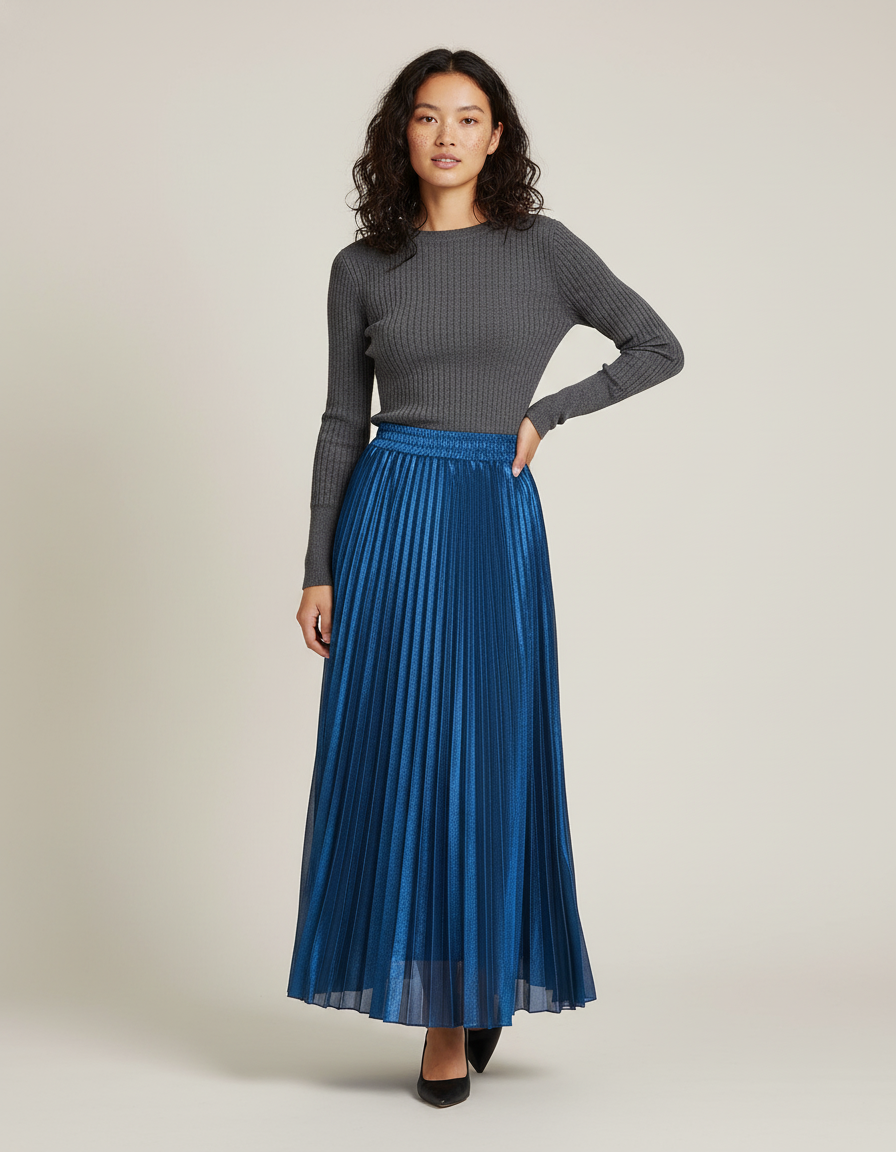 Jupe Longue A Paillette