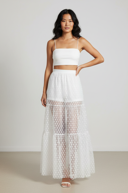 Jupe Longue Avec Short Intégré