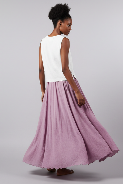 Jupe Longue Froissée