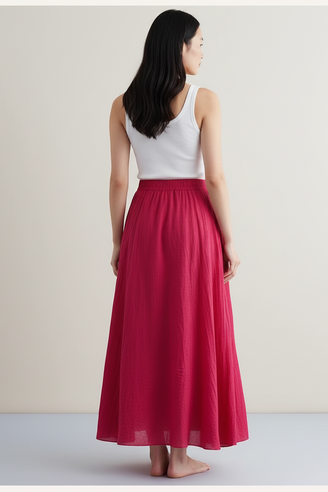 Jupe Longue Elastiquee