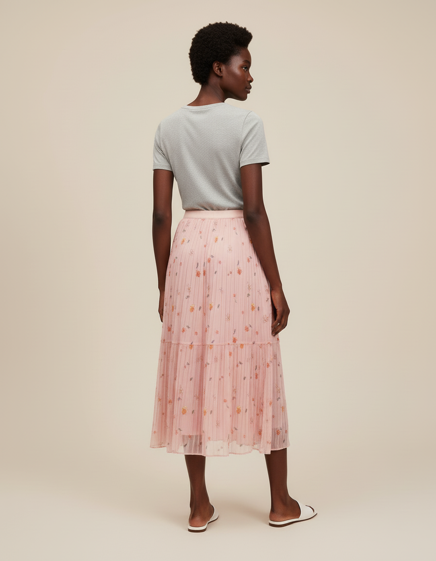 Jupe Longue Fleurie Ado