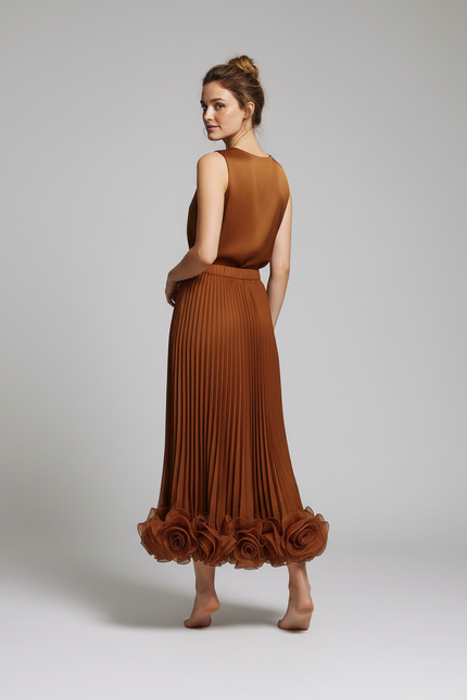 Jupe Longue Soie Sauvage