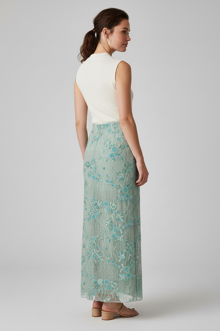 Jupe Longue A Sequin