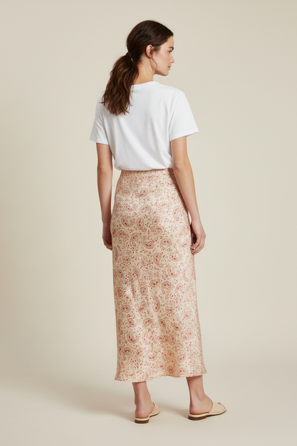 Jupe Longue En Soie Indienne