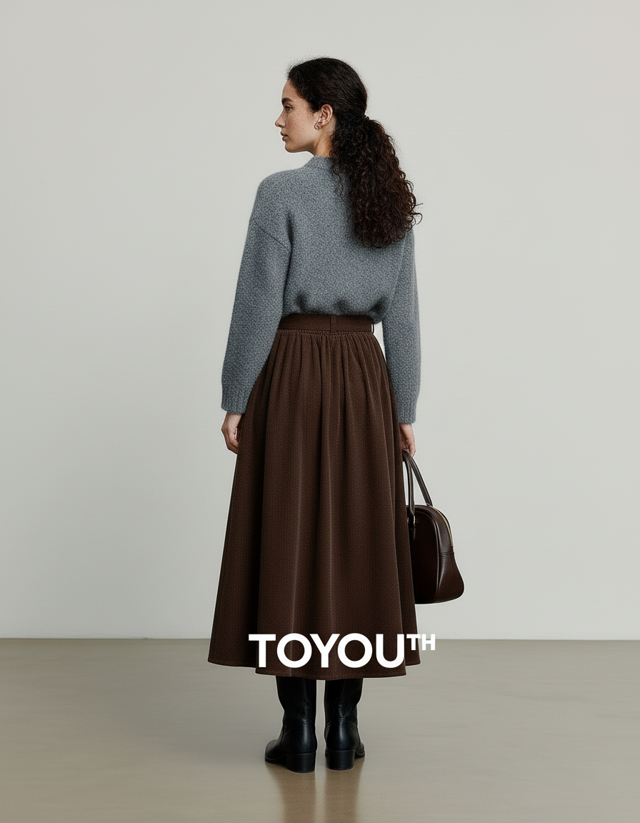 Jupe Parapluie Longue