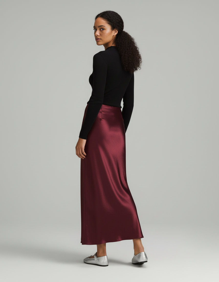 Jupe Longue Hanches Larges