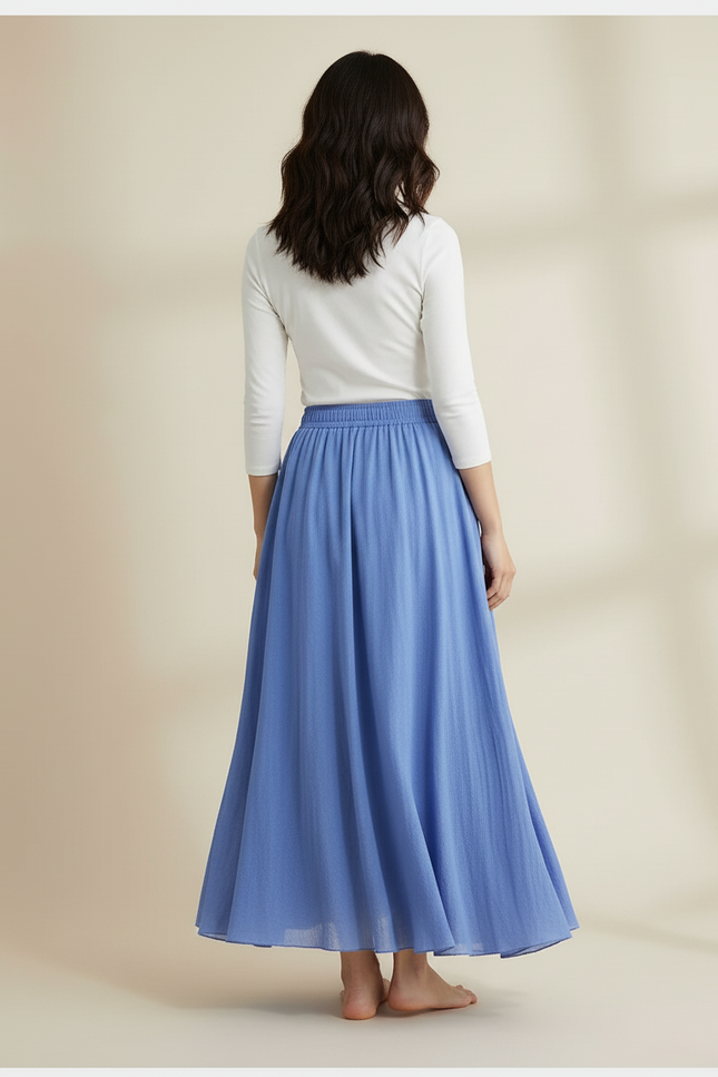 Jupe Longue Double Gaze