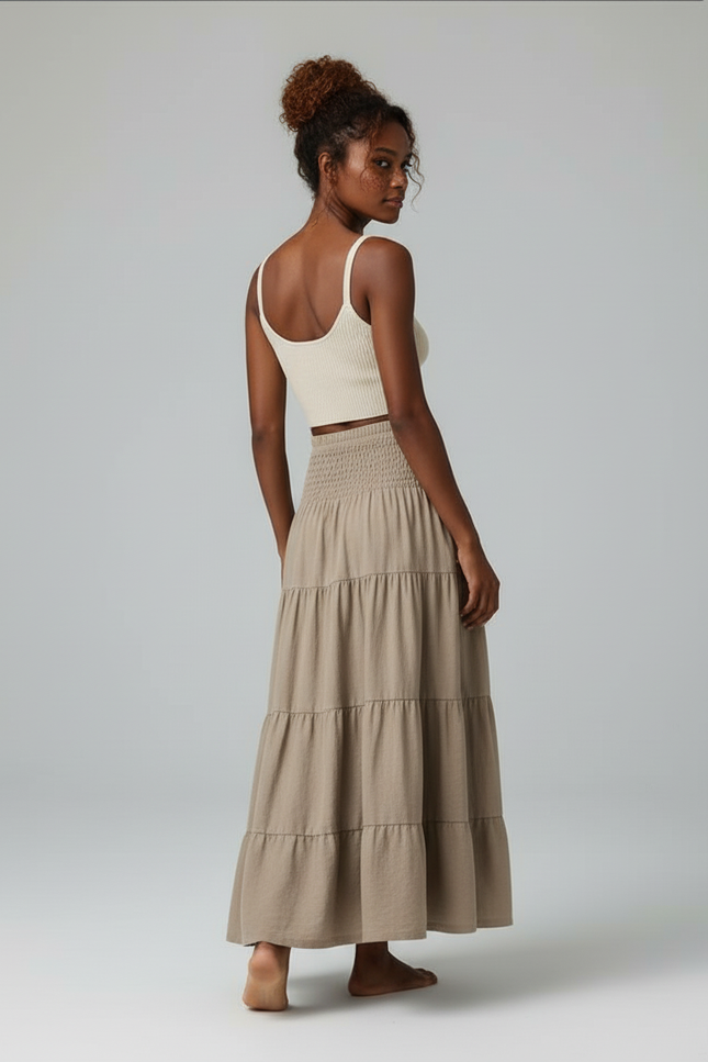 Jupe Paysanne Longue