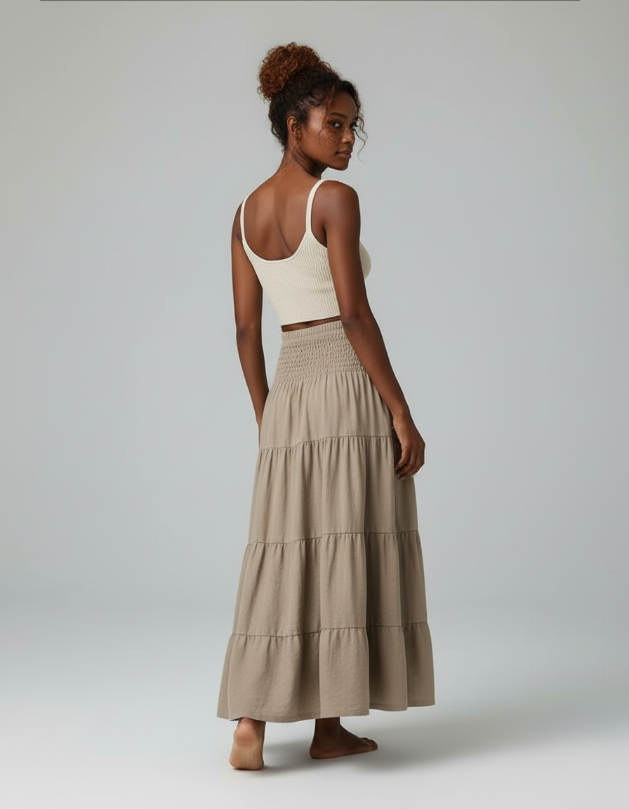 Jupe Paysanne Longue