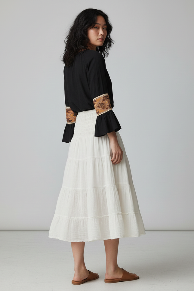 Jupe Gitane Mi-Longue