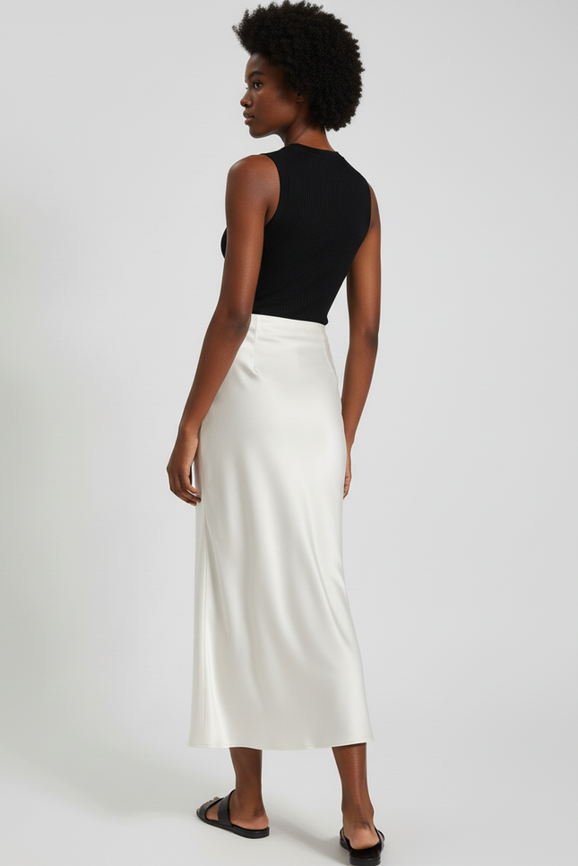Jupe Longue Écru