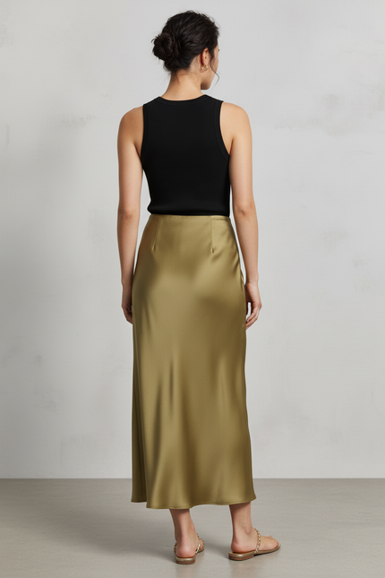 Jupe Longue Verte Femme