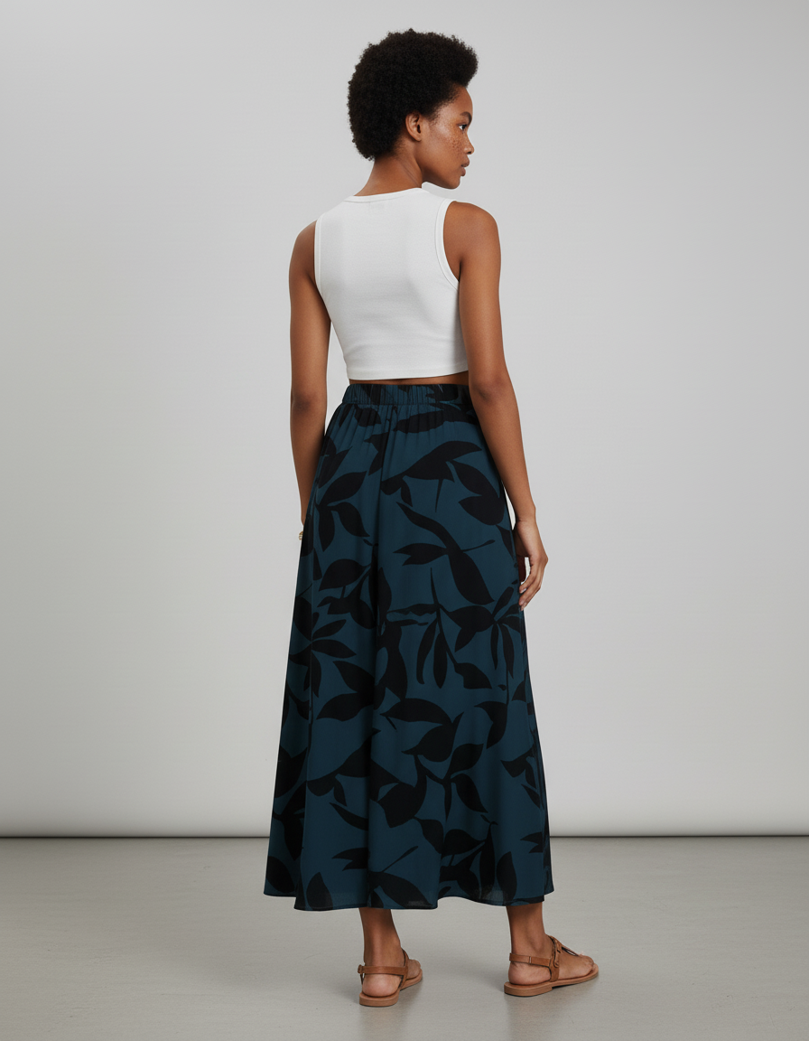 Jupe Longue Tropicale