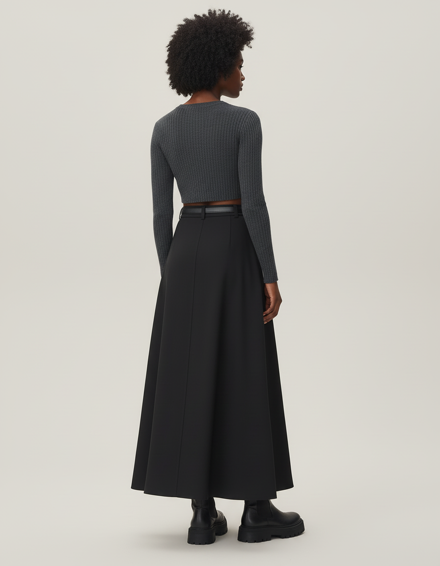 Jupe Longue Neoprene