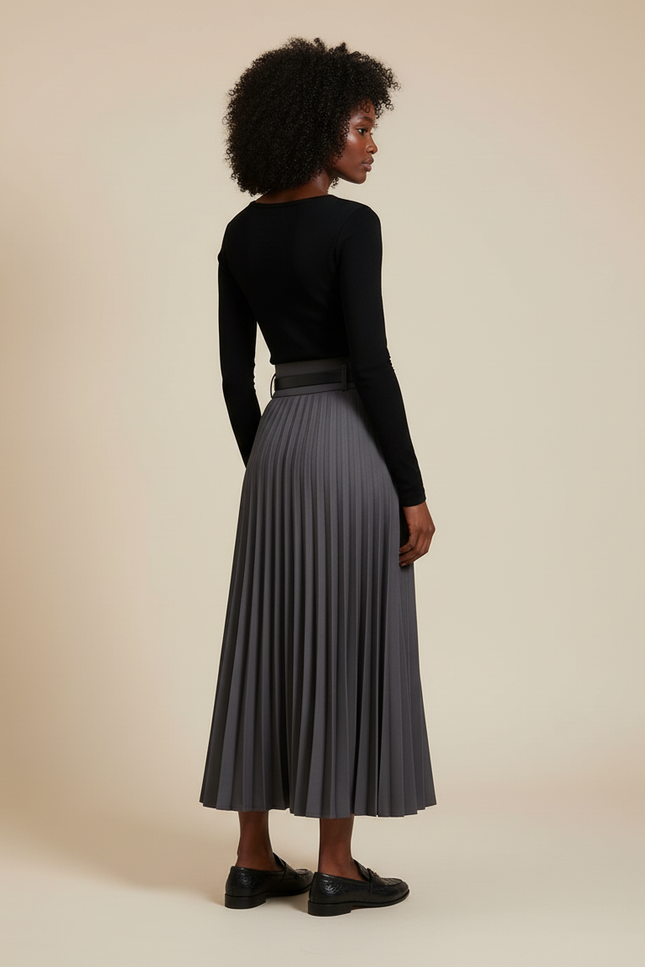 Jupe Plissée Longue Mariage