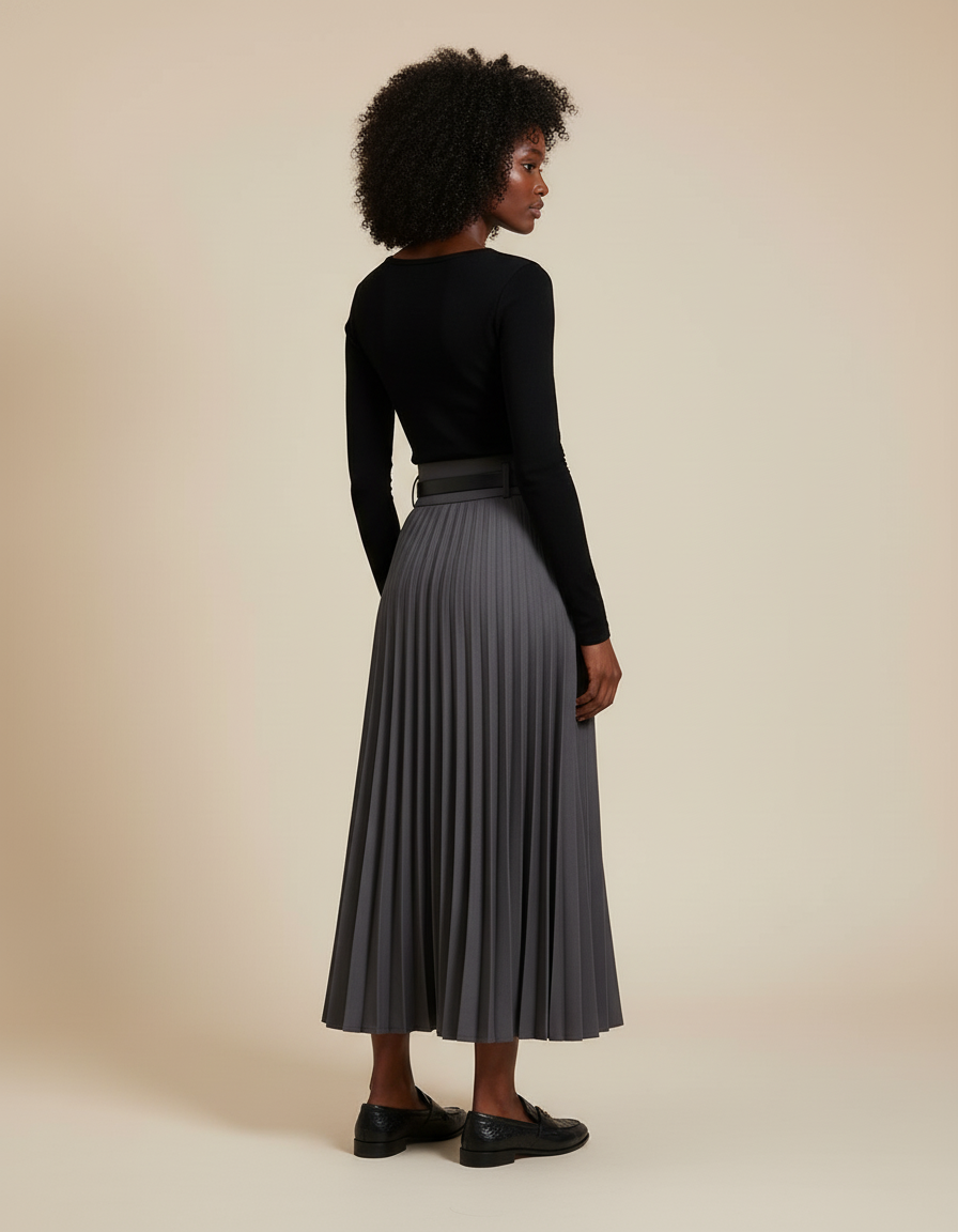 Jupe Plissée Longue Mariage