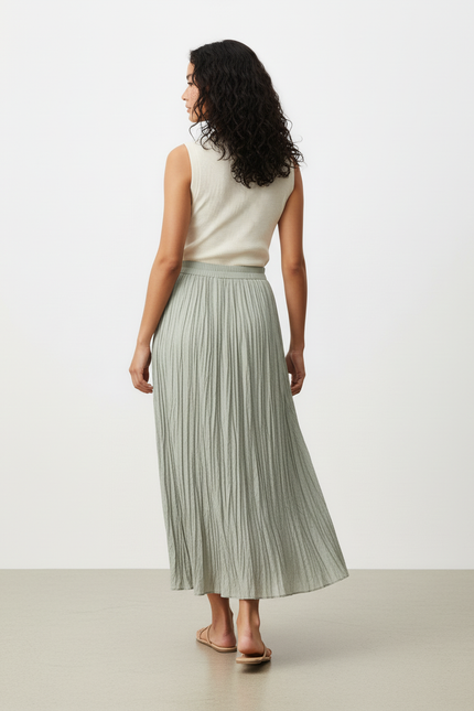 Jupe Longue En Lyocell