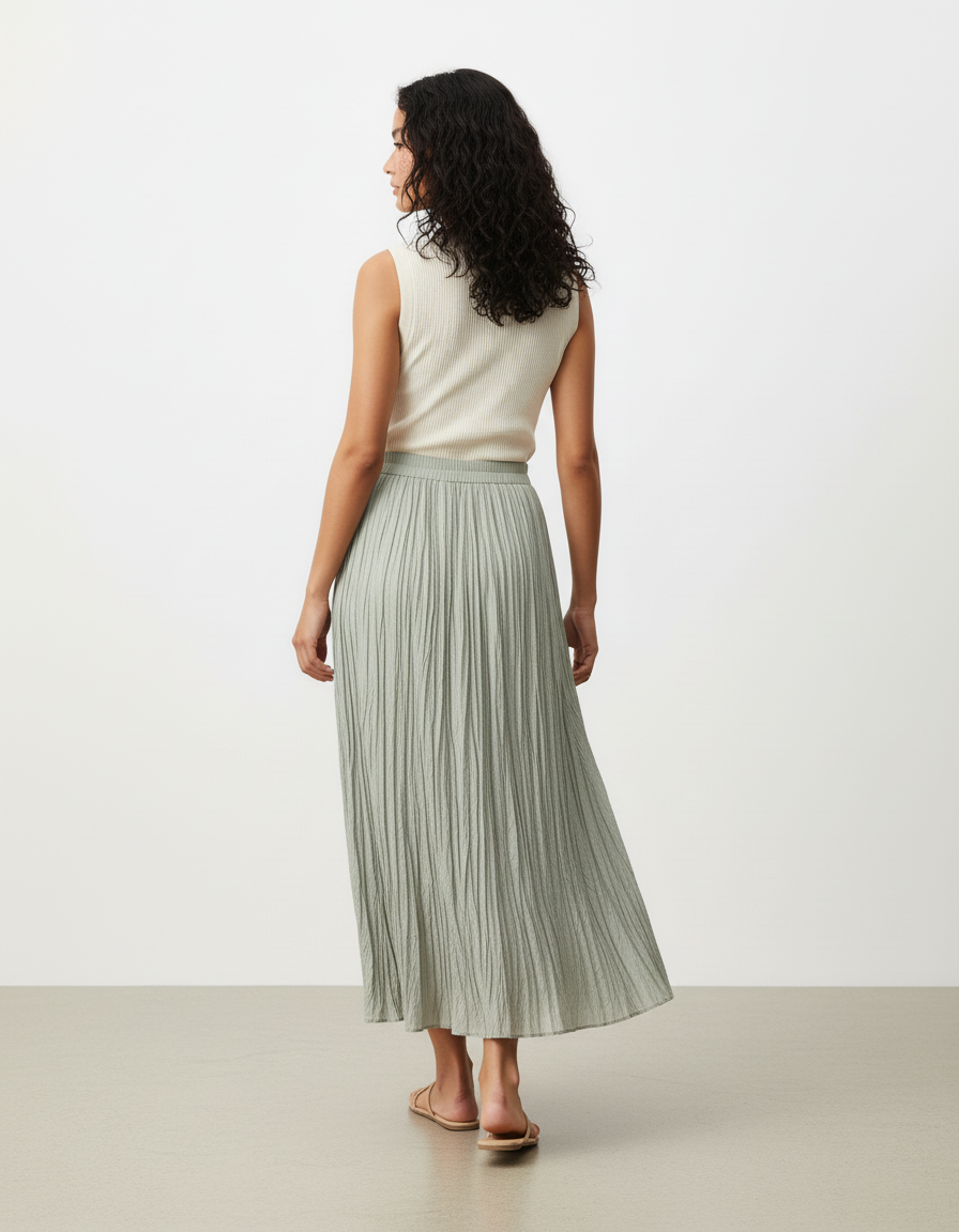 Jupe Longue En Lyocell