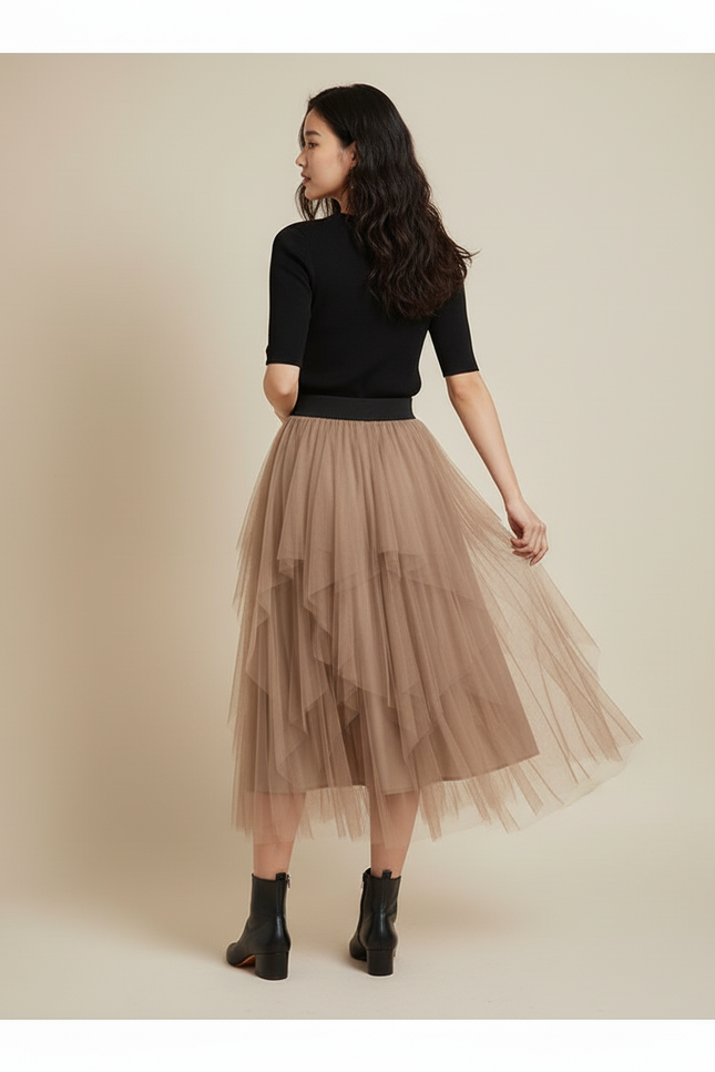 Jupe Longue Froufrou