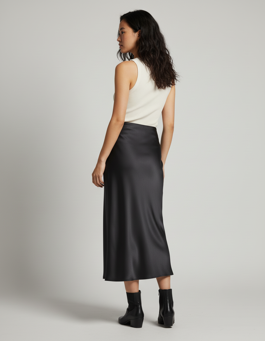 Jupe Longue Soyeuse