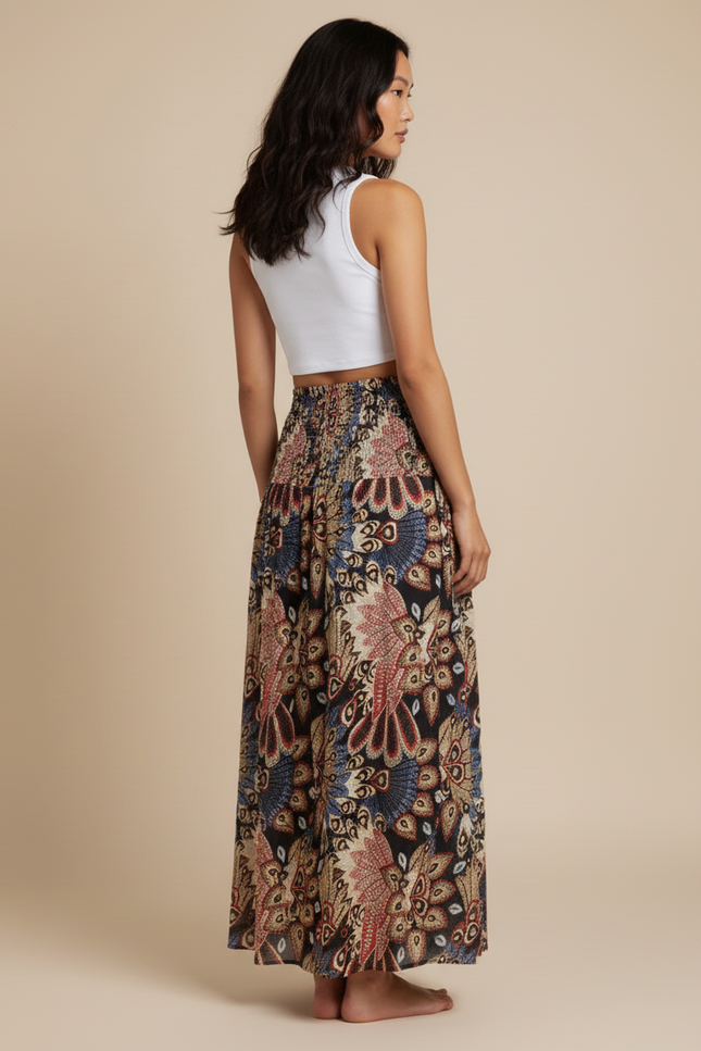 Jupe Coton Bio Longue