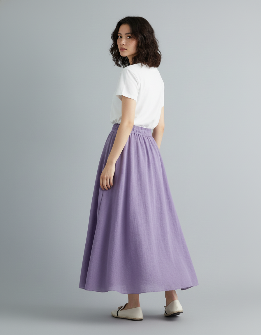 Jupe Longue Coton Bohème