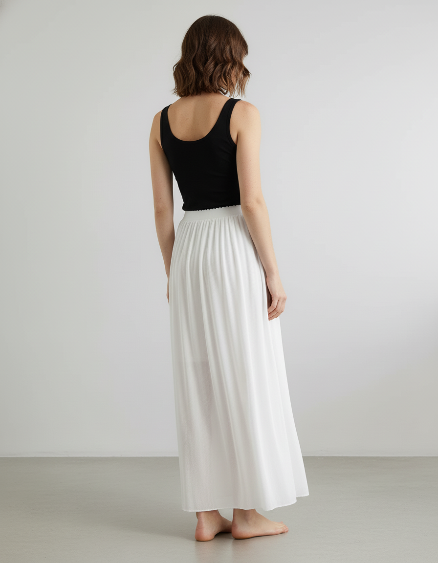 Jupe Longue Plissée Grossesse