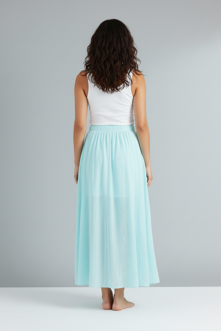 Jupe Longue Vert D Eau