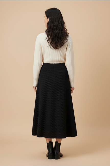 Jupe Cloche Mi-Longue